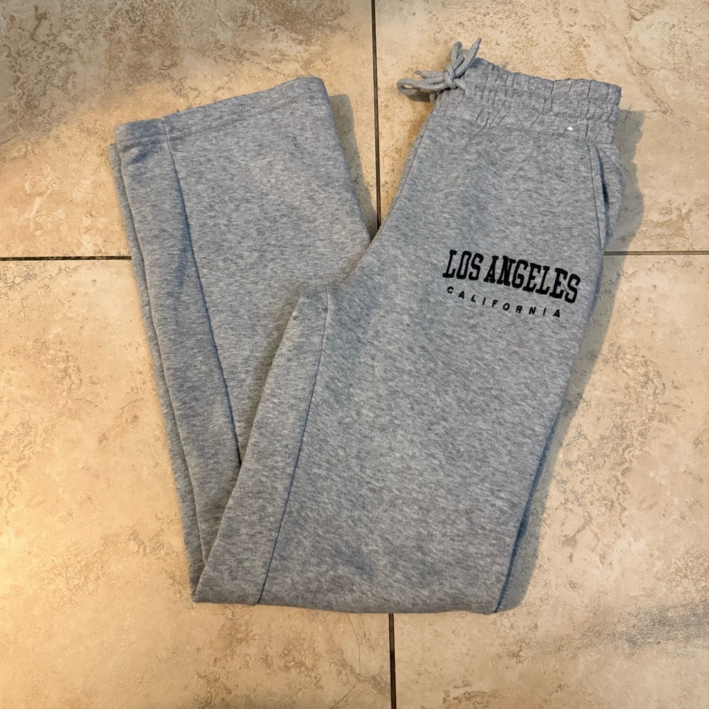 Gray Los Angeles California Sweatpants
